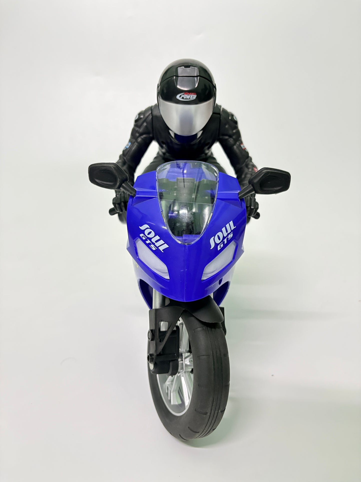 2.4G Stunt Drift RC Motorcycle with 6-Axis Gyroscope Blue