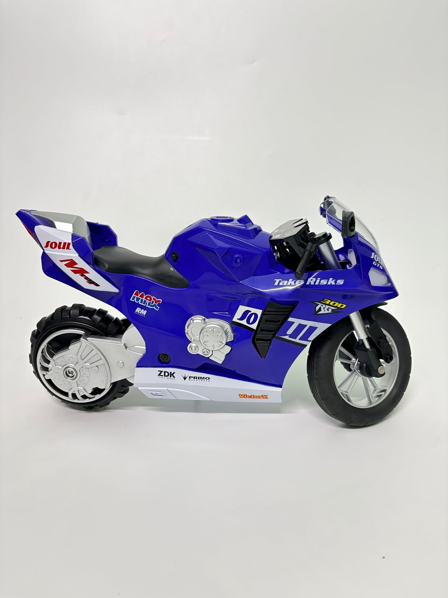 2.4G Stunt Drift RC Motorcycle with 6-Axis Gyroscope Blue