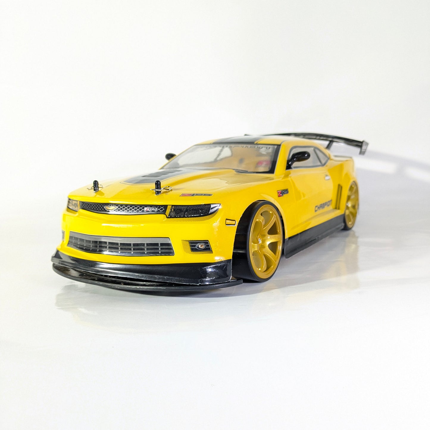 Rear view of BeingBoys Camaro Bumble Bee, drift cars India for RC community.