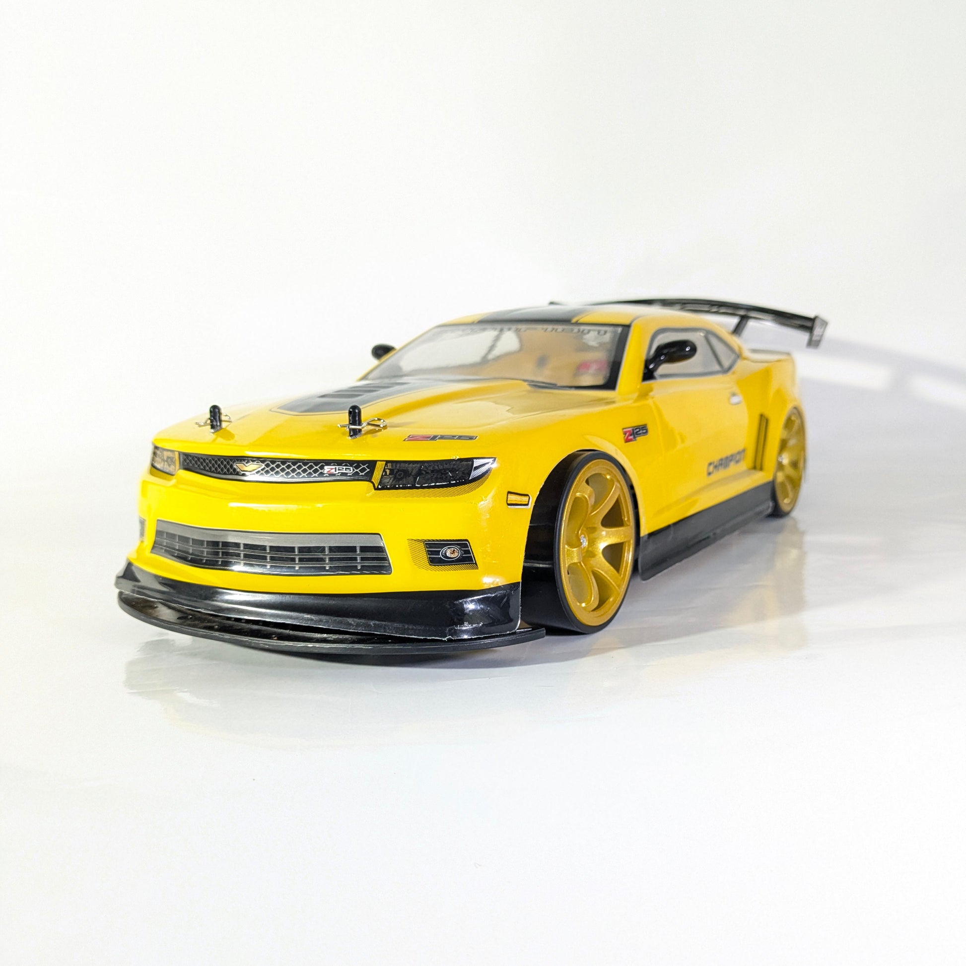 Rear view of BeingBoys Camaro Bumble Bee, drift cars India for RC community.