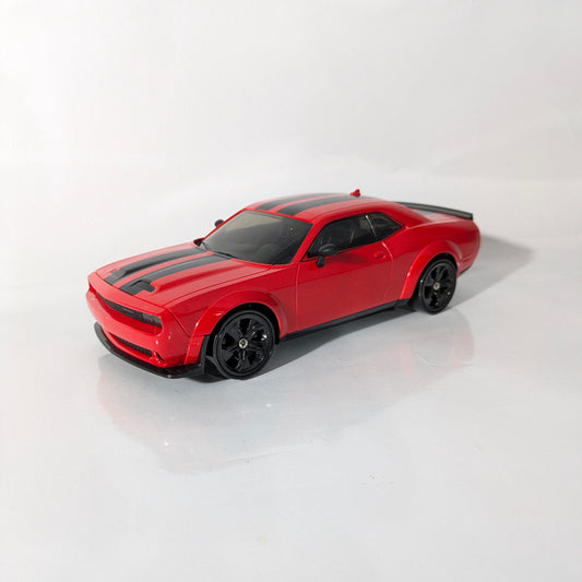 Side view of BeingBoys Dodge Challenger Muscle, drift RC car India for beginners and RC car lovers.
