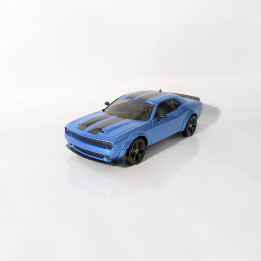 Side view of BeingBoys Dodge Challenger Muscle, drift RC car India for beginners and RC car lovers.