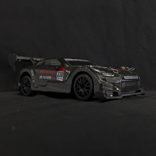 BeingBoys Nissan GT-R Godzilla drift RC car front view, remote controlled RC car Chennai India.